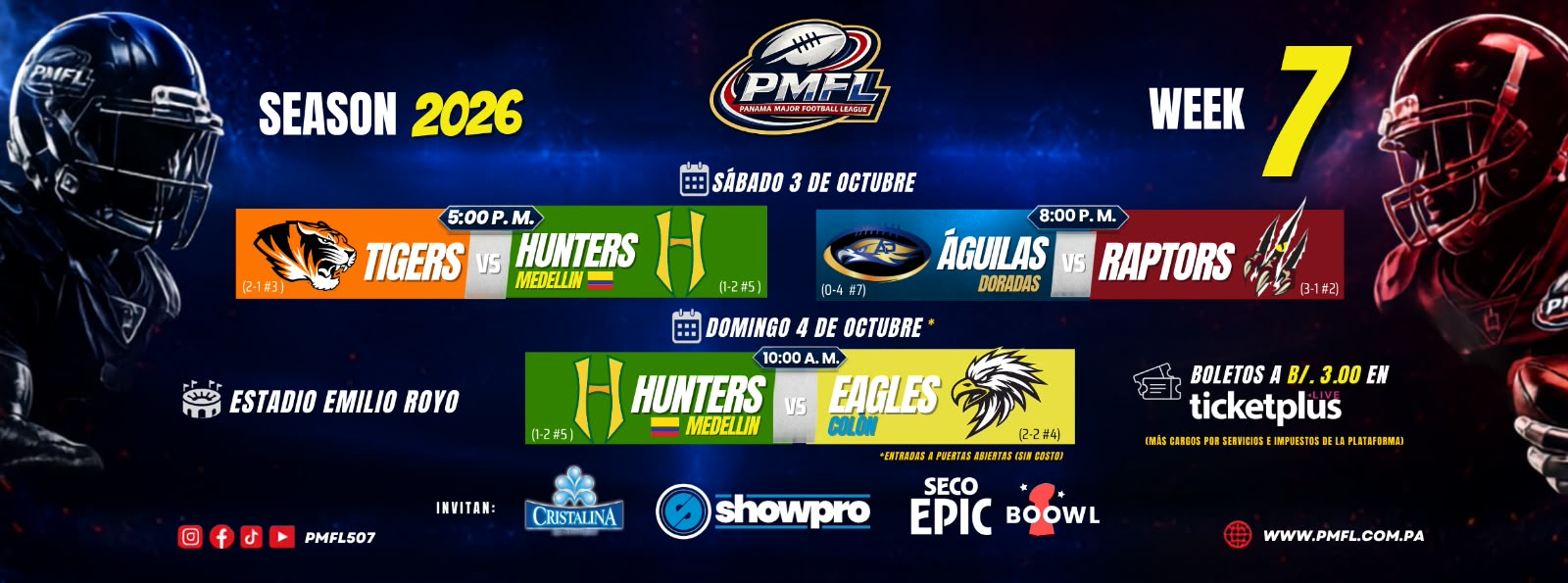 PMFL 2026 · Week 7